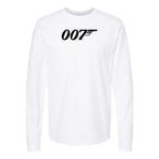 Men's 007 James Bond Movie Long Sleeve T-Shirt