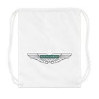 Aston Martin Motorsports Car Drawstring Bag