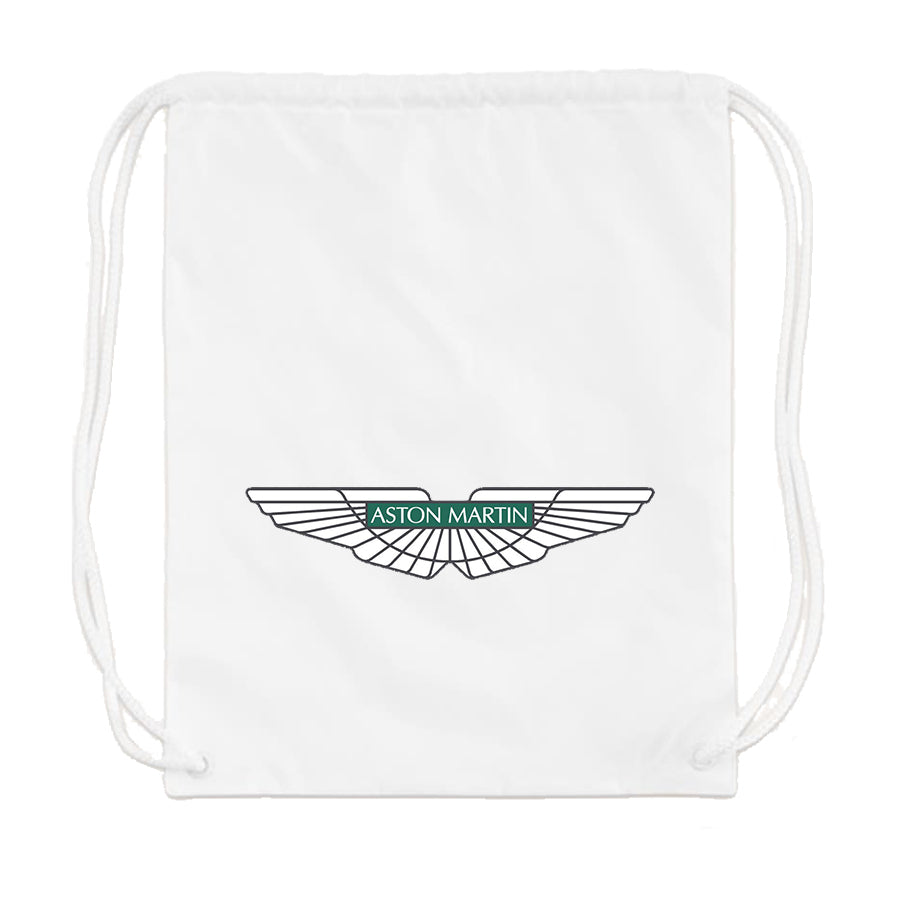 Aston Martin Motorsports Car Drawstring Bag