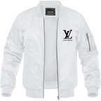 Men's Louis Vuitton Lightweight Bomber Jacket Windbreaker Softshell Varsity Jacket Coat
