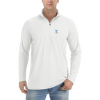 Men’s  Crystal Palace F.C  - Lightweight Quarter-Zip Athletic Shirt – Long Sleeve Performance Wear
