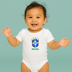 Brasil National Soccer Team Baby Romper Onesie