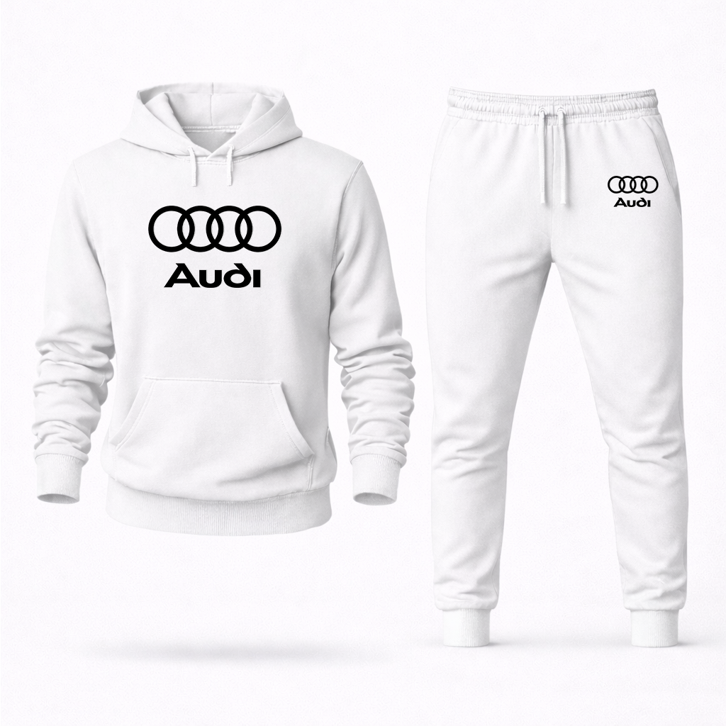 Men's Audi Car Hoodie Joggers Set