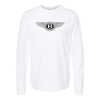 Men’s Bentley Motorsports Car Long Sleeve T-Shirt