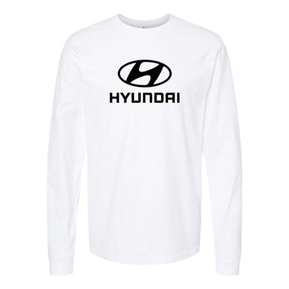 Youth Kids Hyundai Car Long Sleeve T-Shirt