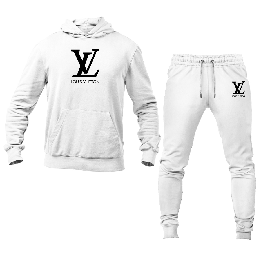 Men's  Louis Vuitton Hoodie Joggers Set