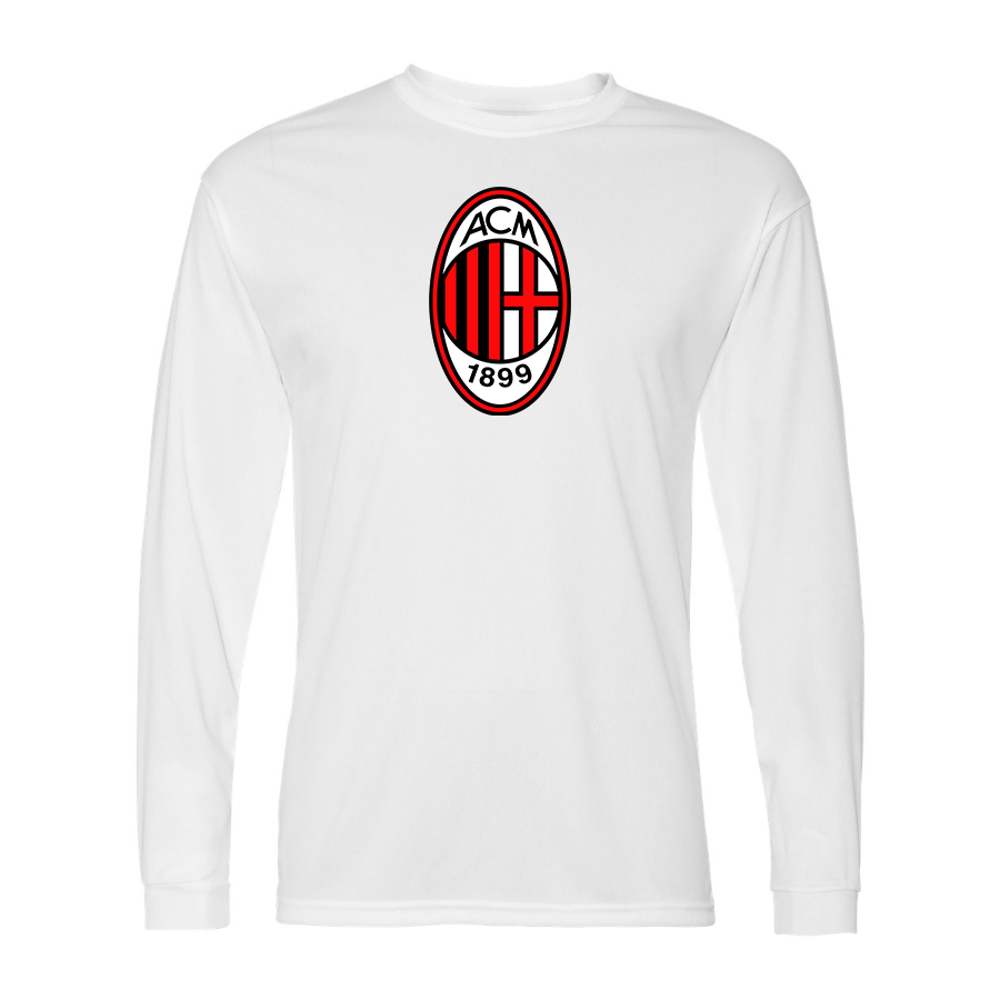 Men’s AC Milan Soccer- C2 Sport - Performance Long Sleeve T-Shirt - 5104