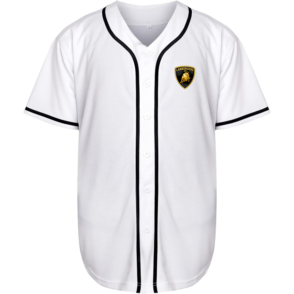 Men’s Lamborghini Car Baseball Jersey