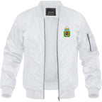 Men's Argentina National Soccer Team Lightweight Bomber Jacket Windbreaker Softshell Varsity Jacket Coat