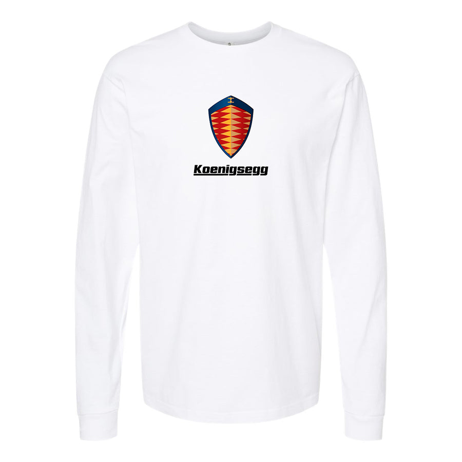 Men’s Koenigsegg Car Long Sleeve T-Shirt