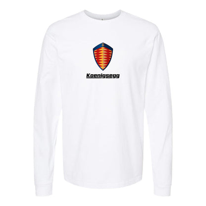 Men’s Koenigsegg Car Long Sleeve T-Shirt