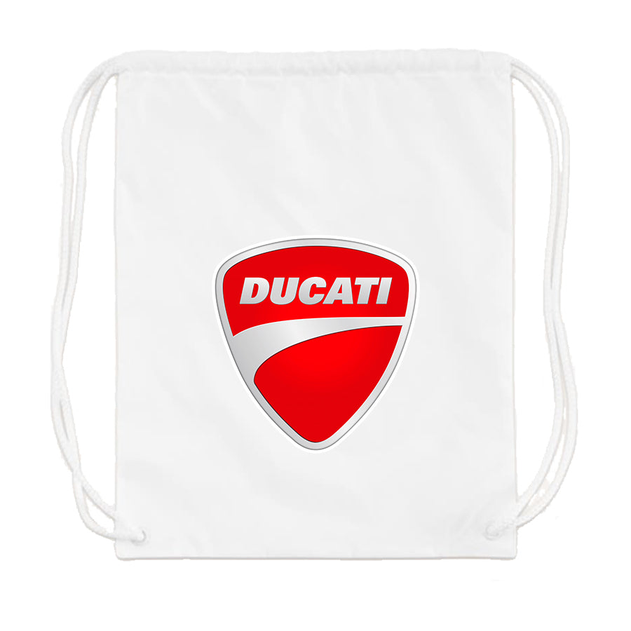 Ducati Motorcycle Drawstring Bag