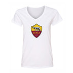 Women's AS Roma FC V-Neck T-Shirt