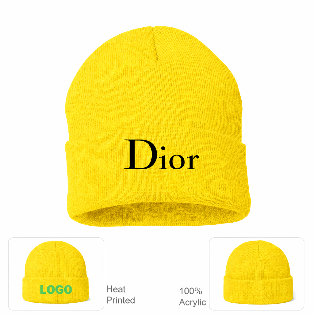 Dior Cuffed Beanie Hat