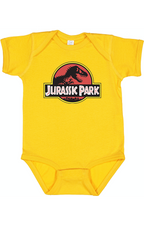 Jurassic Park Movie Baby Romper Onesie