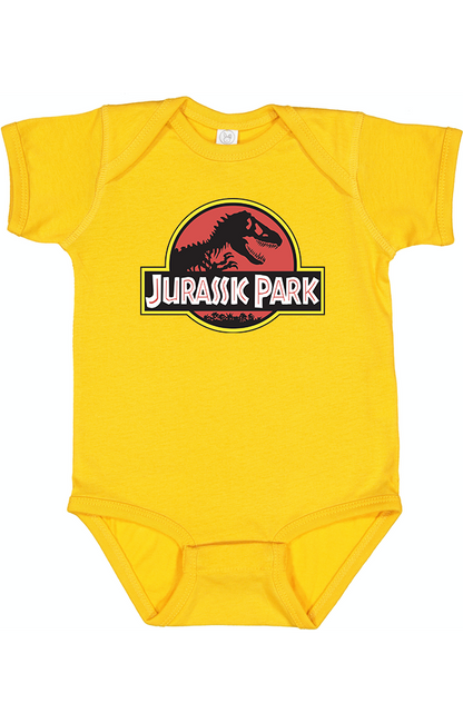 Jurassic Park Movie Baby Romper Onesie