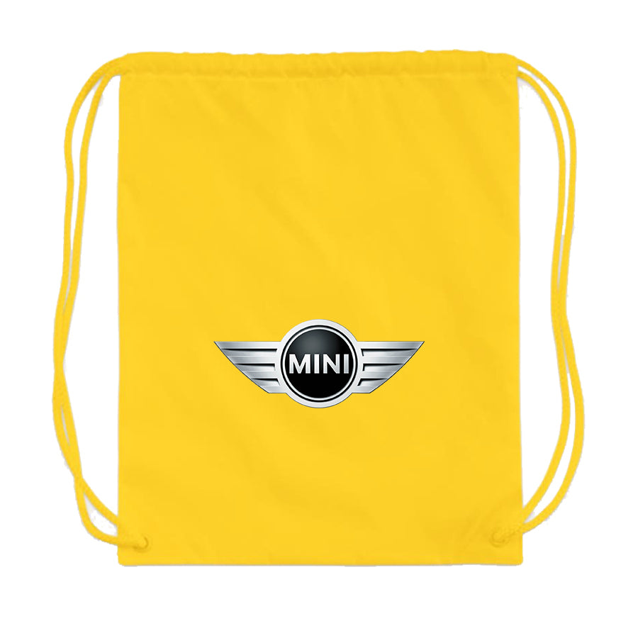 Mini Cooper Car Drawstring Bag