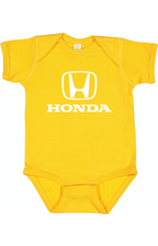 Honda Motorsport Car Baby Romper Onesie