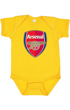 Baby Arsenal Soccer Romper Onesie