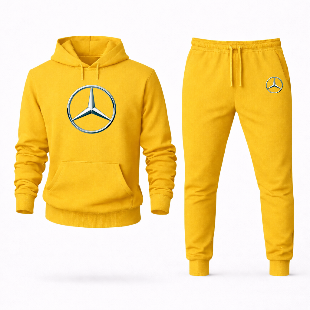 Men's Mercedes-Benz New Car Hoodie Joggers Set