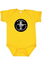 Ford Mustang Motorsport Car Baby Romper Onesie