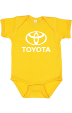 Toyota Motorsport  Car Baby Romper Onesie