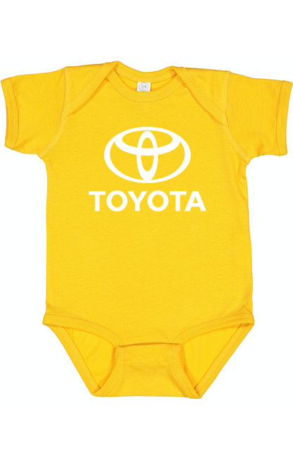 Toyota Motorsport  Car Baby Romper Onesie