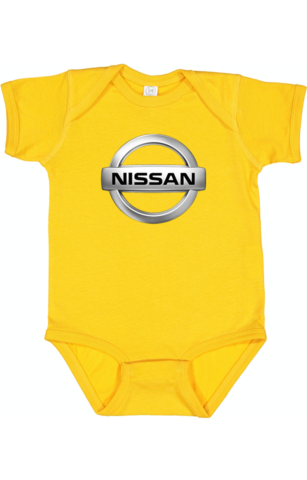 Nissan Motorsport Car Baby Romper Onesie