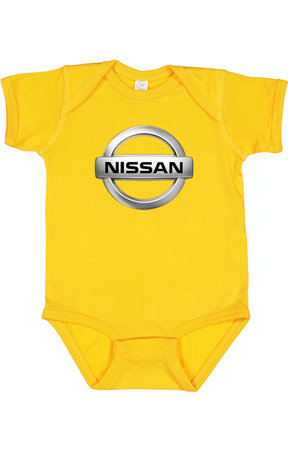 Nissan Motorsport Car Baby Romper Onesie