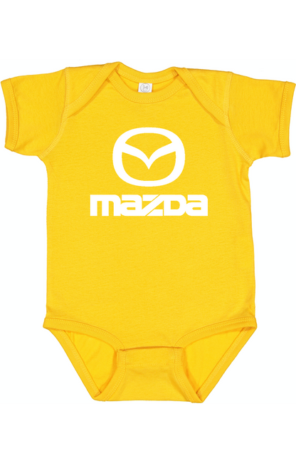 Mazda Car Baby Romper Onesie