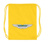 Aston Martin Motorsports Car Drawstring Bag
