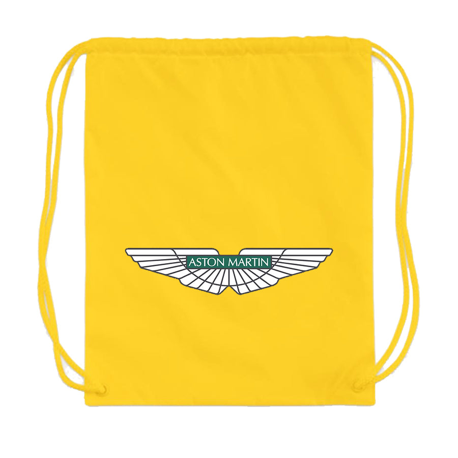 Aston Martin Motorsports Car Drawstring Bag