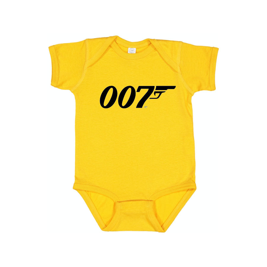 007 James Bond Movie Baby Romper Onesie