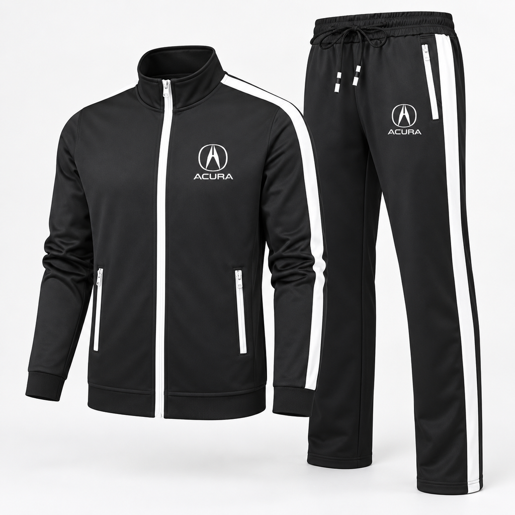 Men's Acura Car Dri-Fit TrackSuit | Color: Black | Image 2