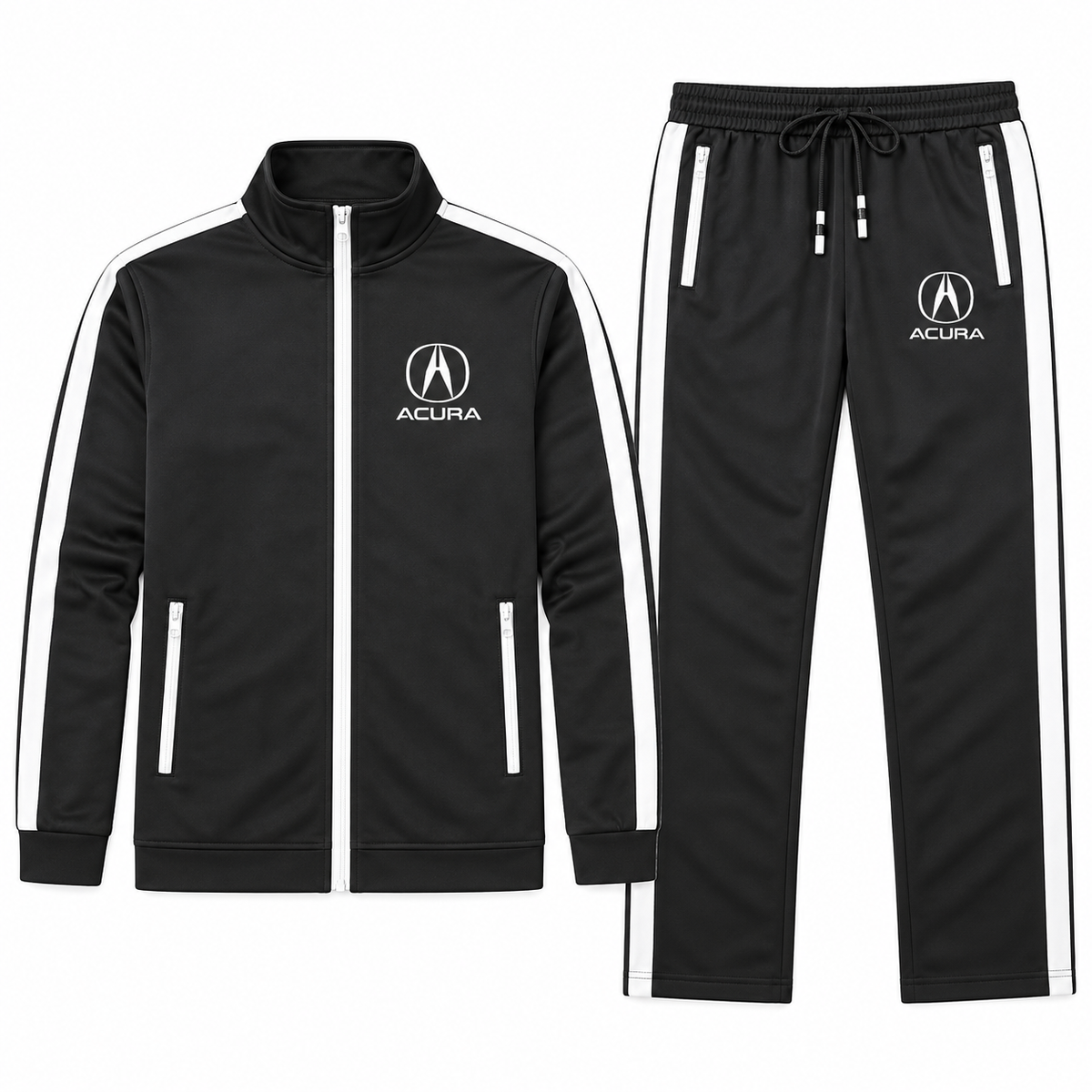 Men's Acura Car Dri-Fit TrackSuit | Color: Black | Image 5