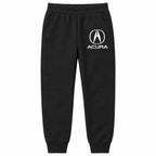 Acura youth jogger sweatpants in Black, Youth Large ages 10–12
