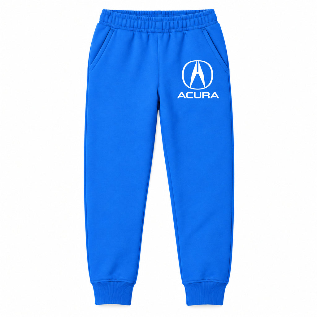Acura youth jogger sweatpants in Blue, Youth Large ages 10–12