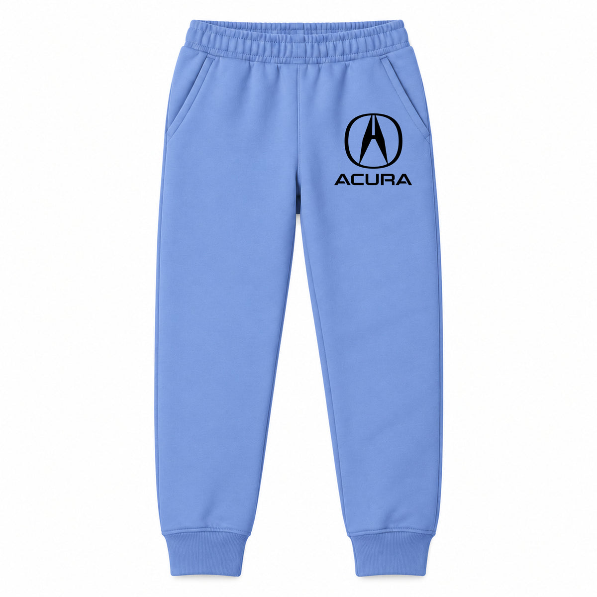 Acura youth jogger sweatpants in Carolina Blue, Youth Large ages 10–12