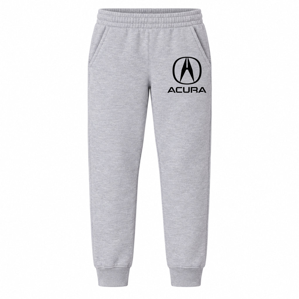 Acura youth jogger sweatpants in Grey, Youth Large ages 10–12