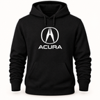 Men’s Acura Car Pullover Hoodie | Color: Black | Image 2