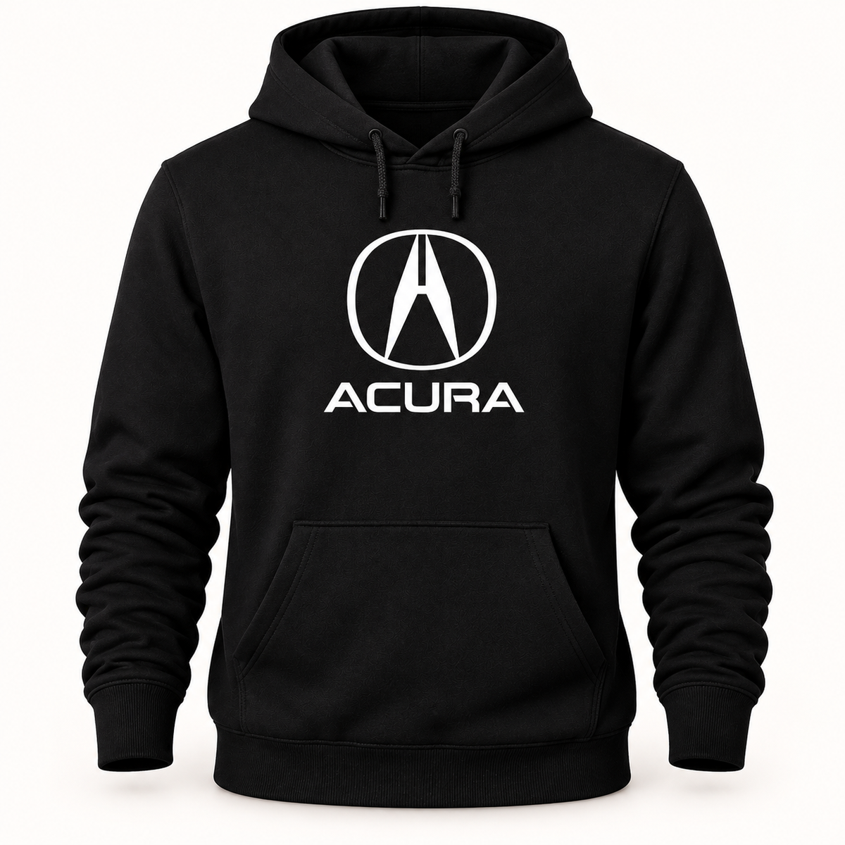 Men’s Acura Car Pullover Hoodie | Color: Black | Image 2