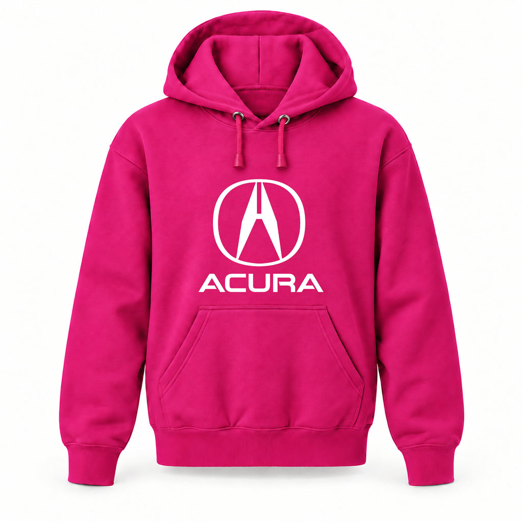 Acura - Youth Large Hoodie (Ages 10–12) | Color: Hot Pink