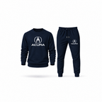 Men's Acura Sweatshirt Joggers Set | Color: Navy | Main