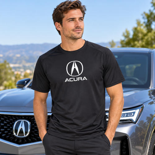 Men’s Acura Car Polyester T-Shirt