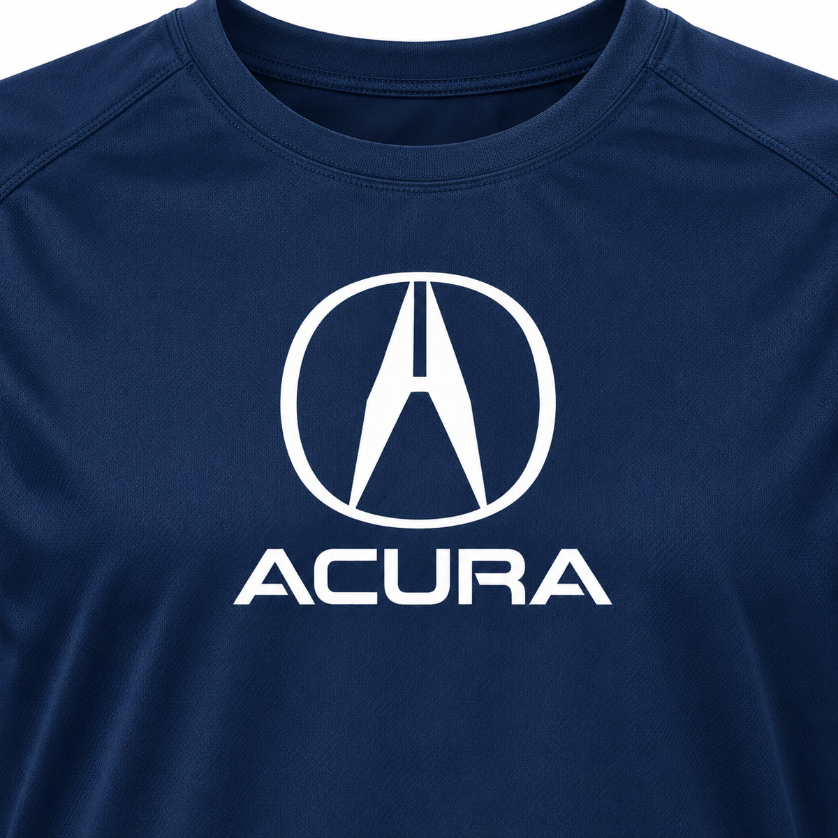 Men’s Acura Car Polyester T-Shirt | Color: Safety Green | Image 1