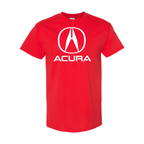 Youth Kids Acura Car Cotton T-Shirt | Color: Red | Main