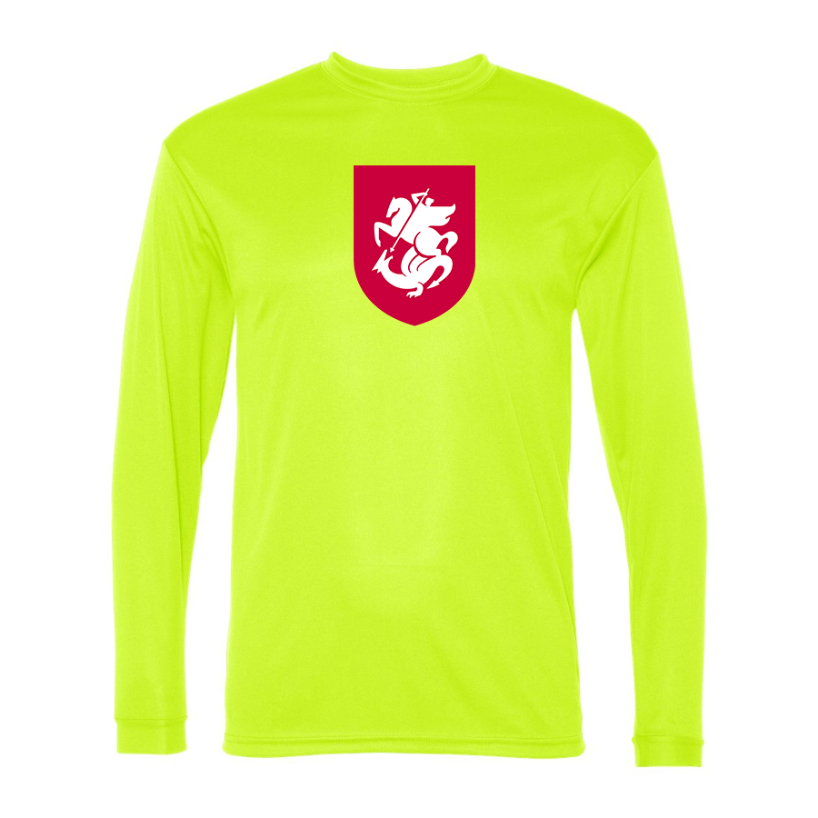 Men’s Georgia National Soccer Team - C2 Sport - Performance Long Sleeve T-Shirt - 5104
