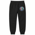 Alfa Romeo youth jogger sweatpants in Black, Youth Large ages 10–12