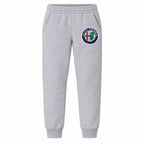 Alfa Romeo youth jogger sweatpants in Grey, Youth Large ages 10–12