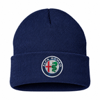 Men's Alfa Romeo Beanie Hat — Navy — clean front main
